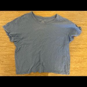 Womens Large American Eagle cropped T